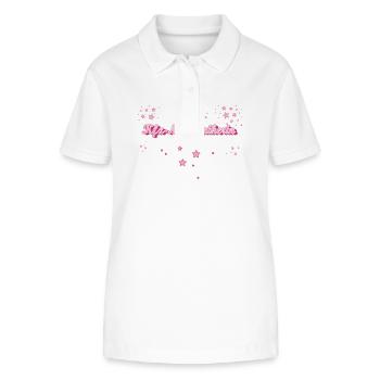Kfz-Mechaniker Abschluss-Geschenk Kfz-Mechanikerin - Stanley/Stella Frauen Bio-Poloshirt ELLISER - Weiß - Vorne - Anna (173cm)