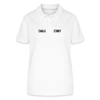 Billiards - Chalk and Victory - Stanley/Stella Women’s Organic Polo Shirt ELLISER - white - Front - Anna (173cm)