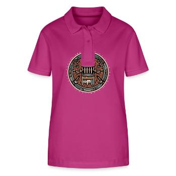 Drum Schlagzeug - Stanley/Stella Frauen Bio-Poloshirt ELLISER - Orchidee - Vorne - Luana (180cm)