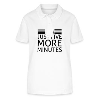 Gamer Idée Cadeau Jeux Vidéo Humour Ado Geek Drôle - Polo bio ELLISER Stanley/Stella Femme - blanc - Devant - Anna (173cm)