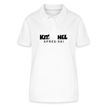 Kitzbühel Après-Ski Skifahrerin Skifahrer - Stanley/Stella Frauen Bio-Poloshirt ELLISER - Weiß - Vorne - Anna (173cm)