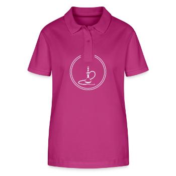 Pipe à fumer bang - Polo bio ELLISER Stanley/Stella Femme - mauve orchidée - Devant - Luana (180cm)