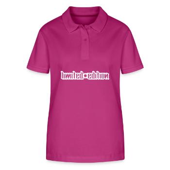 Édition limitée - Polo bio ELLISER Stanley/Stella Femme - mauve orchidée - Devant - Luana (180cm)