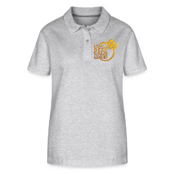 I Can’t Keep Calm – Getting Married - Stanley/Stella Frauen Bio-Poloshirt ELLISER - Grau meliert - Vorne - Anna (173cm)