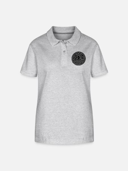 Anarchy - Stanley/Stella Women’s Organic Polo Shirt ELLISER - heather grey