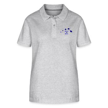 Sports 11 - Stanley/Stella Women’s Organic Polo Shirt ELLISER - heather grey - Front - Anna (173cm)