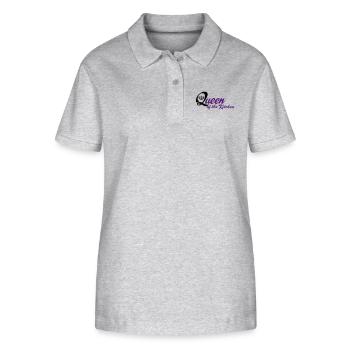 cooking - Stanley/Stella Women’s Organic Polo Shirt ELLISER - heather grey - Front - Anna (173cm)