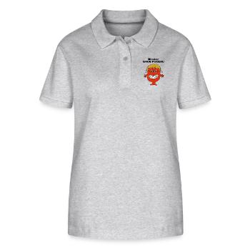 Mr. big virgin - Stanley/Stella Women’s Organic Polo Shirt ELLISER - heather grey - Front - Anna (173cm)