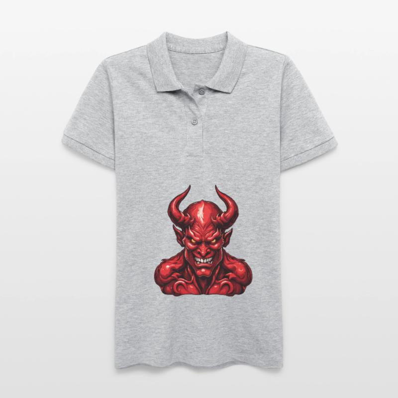 Devil / Hell / Horror / Devilish / Evil Stanley/Stella Women’s Organic Polo Shirt ELLISER