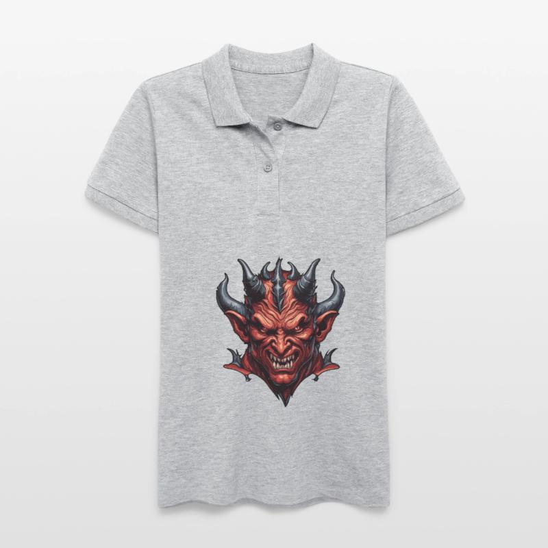 Devil / Hell / Horror / Devilish / Evil Stanley/Stella Women’s Organic Polo Shirt ELLISER