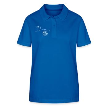 Torgelow Silhouette und Siegel - Stanley/Stella Frauen Bio-Poloshirt ELLISER - Königsblau - Vorne - Anna (173cm)