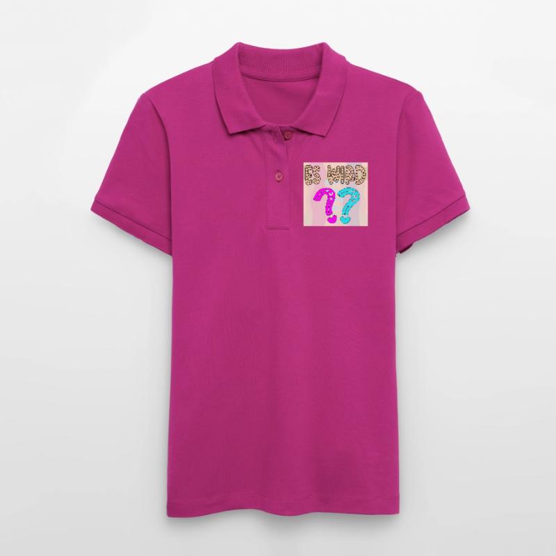 BABYSPRÜCHE - ES WIRD EIN MÄDCHEN ODER JUNGE FRAGE Stanley/Stella Frauen Bio-Poloshirt ELLISER