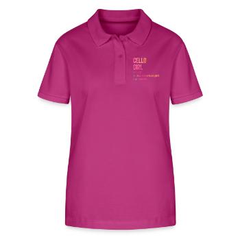 Cello - Stanley/Stella Women’s Organic Polo Shirt ELLISER - orchid Flower - Front - Luana (180cm)