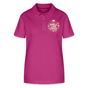 Technicien en chenil, assistant en chenil, soins aux animaux - Polo bio ELLISER Stanley/Stella Femme - mauve orchidée - Devant - Luana (180cm)