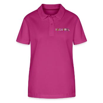 Wunderschön blühend - Stanley/Stella Frauen Bio-Poloshirt ELLISER - Orchidee - Vorne - Luana (180cm)