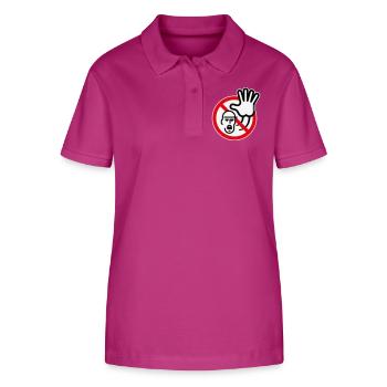 Panneau d’avertissement / Avertissement / Interdiction (Symbole / 3C) - Polo bio ELLISER Stanley/Stella Femme - mauve orchidée - Devant - Luana (180cm)