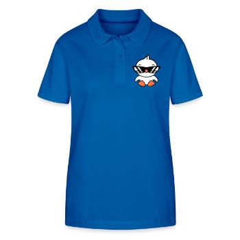 Vogel Sonnenbrille Cool schwarze Brille Coolness - Stanley/Stella Frauen Bio-Poloshirt ELLISER - Königsblau - Vorne - Anna (173cm)