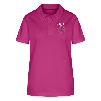 Carnival confetti in the heart of Shrovetide Carnival - Stanley/Stella Women’s Organic Polo Shirt ELLISER - orchid Flower - Front - Luana (180cm)