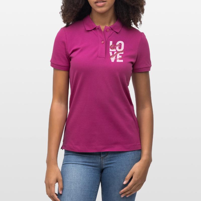 King Python Snakes LOVE Terrarium Python Stanley/Stella Women’s Organic Polo Shirt ELLISER