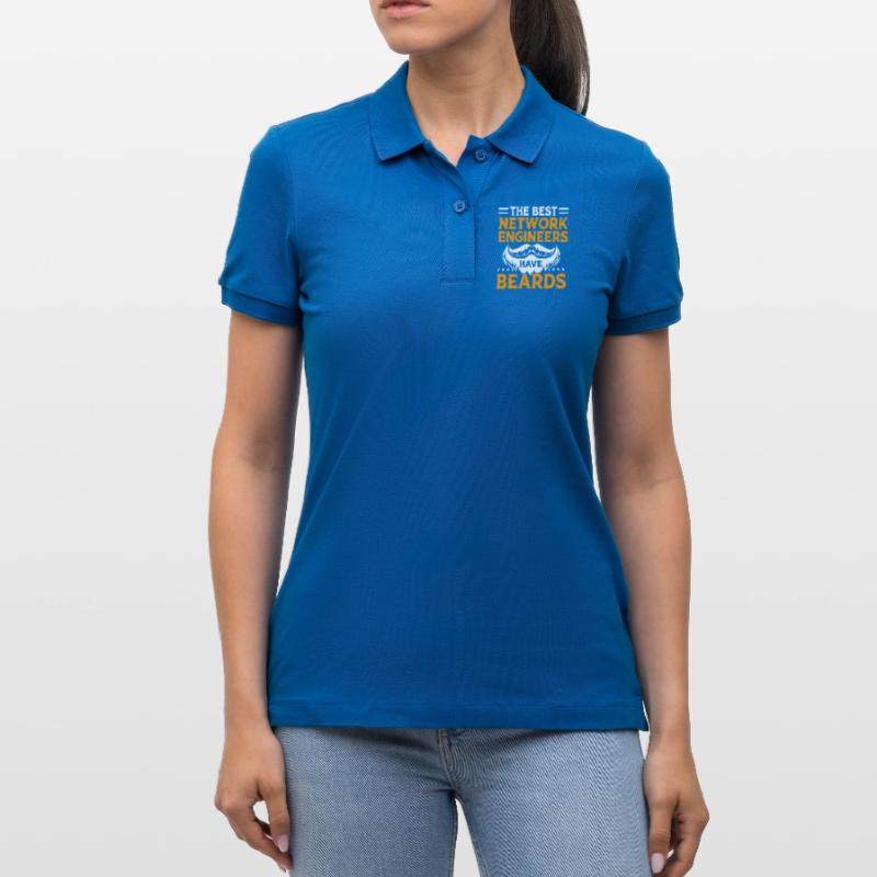 Network Computer Scientist Programmer Admin Stanley/Stella Women’s Organic Polo Shirt ELLISER