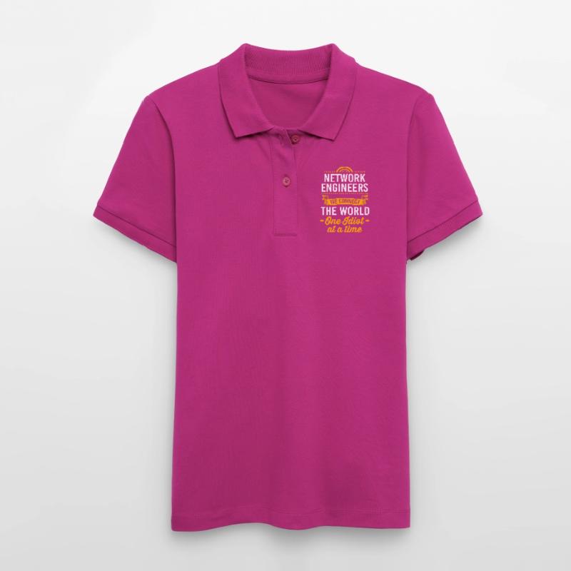 Network Engineer Programmer Computer Scientist Stanley/Stella Women’s Organic Polo Shirt ELLISER