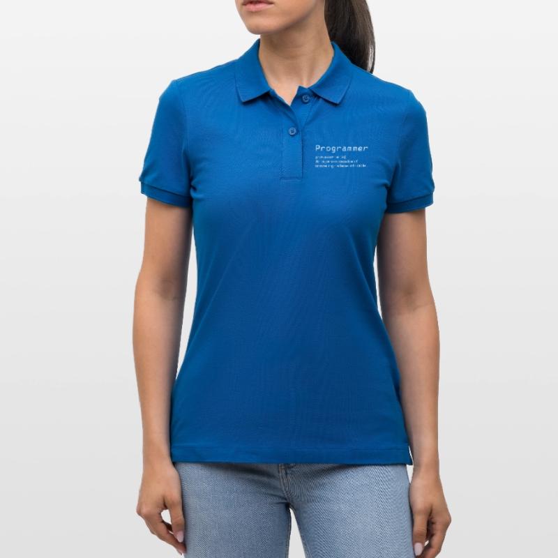Programmers program nerd geek gift Stanley/Stella Women’s Organic Polo Shirt ELLISER