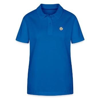 Edelweiss - Stanley/Stella Women’s Organic Polo Shirt ELLISER - royal blue - Front - Anna (173cm)