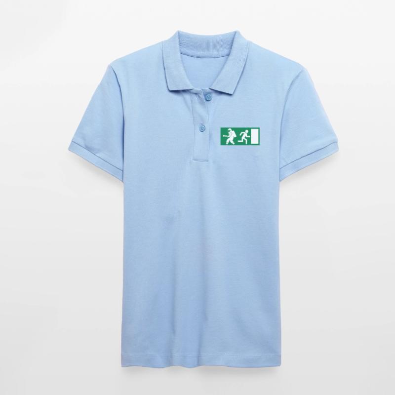 Firefighter Exit Emergency Exit Stanley/Stella Women’s Organic Polo Shirt ELLISER