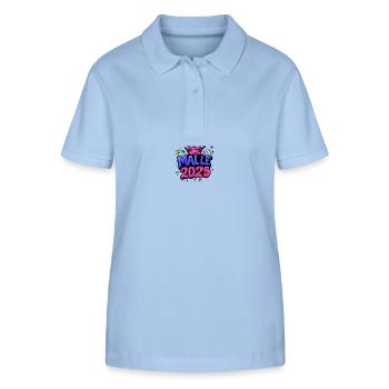 Malle 2025 Mallorca Holidays - Stanley/Stella Women’s Organic Polo Shirt ELLISER - sky blue - Front - Luana (180cm)