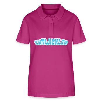 Developer Developer - Stanley/Stella Women’s Organic Polo Shirt ELLISER - orchid Flower - Front - Luana (180cm)