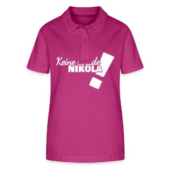 Gift for Nikola - Stanley/Stella Women’s Organic Polo Shirt ELLISER - orchid Flower - Front - Luana (180cm)