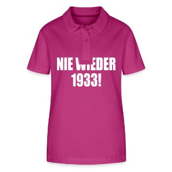 Never again 1933 - Stanley/Stella Women’s Organic Polo Shirt ELLISER - orchid Flower - Front - Luana (180cm)