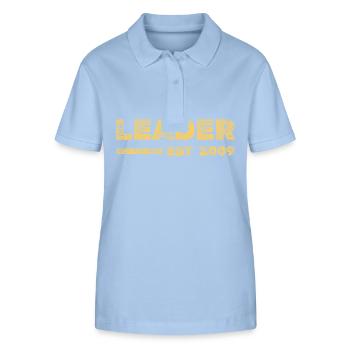 Leader 2009 - Stanley/Stella Women’s Organic Polo Shirt ELLISER - sky blue - Front - Luana (180cm)