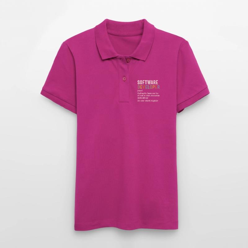 Software Developer - Crafting the Future with Code Stanley/Stella Women’s Organic Polo Shirt ELLISER