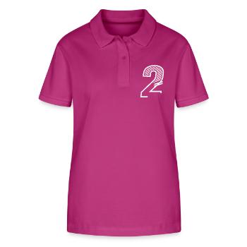 Numéro 2 Maillot de sport 2e anniversaire - Polo bio ELLISER Stanley/Stella Femme - mauve orchidée - Devant - Luana (180cm)