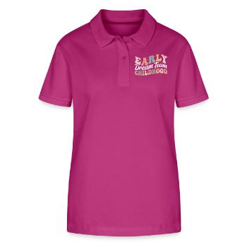 Early Childhood Dream Team Daycare Educator Crew - Stanley/Stella Women’s Organic Polo Shirt ELLISER - orchid Flower - Front - Luana (180cm)