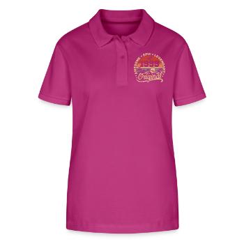 Original 1999 Retro 1999 Geburtstagsgeschenk 1999 - Stanley/Stella Frauen Bio-Poloshirt ELLISER - Orchidee - Vorne - Luana (180cm)