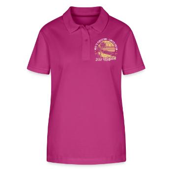 Original 2007 Vintage Birthday Gift 17 Year Old - Stanley/Stella Women’s Organic Polo Shirt ELLISER - orchid Flower - Front - Luana (180cm)