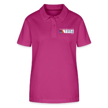 Funny Time Travel Birthday Design July 1996 - Stanley/Stella Women’s Organic Polo Shirt ELLISER - orchid Flower - Front - Luana (180cm)