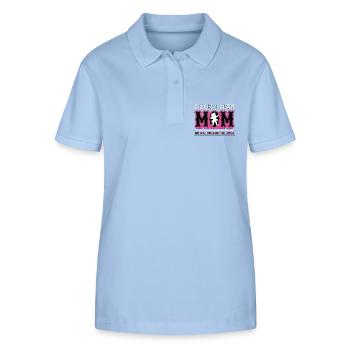 Circus Clown Mom The Idol The Myth Carnival Lover - Stanley/Stella Women’s Organic Polo Shirt ELLISER - sky blue - Front - Luana (180cm)