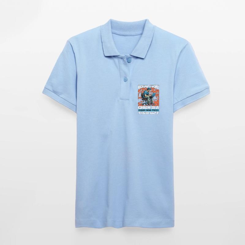 Coder Behind Every Error Is A Coder Web Developer Stanley/Stella Frauen Bio-Poloshirt ELLISER