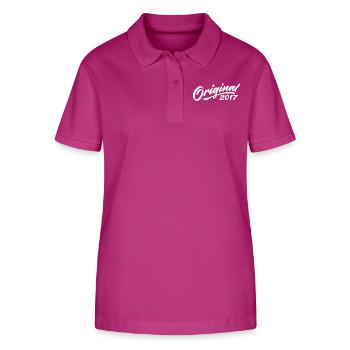 Original 2017 Geburtstagsgeschenk 2017 - Stanley/Stella Frauen Bio-Poloshirt ELLISER - Orchidee - Vorne - Luana (180cm)