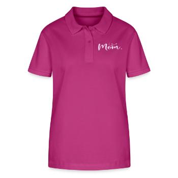 Mother's Day Mom - Women's Day Gift - Stanley/Stella Women’s Organic Polo Shirt ELLISER - orchid Flower - Front - Luana (180cm)