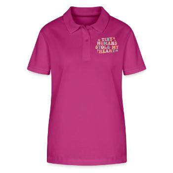 Tiny Humans Stole My Heart - NICU Nurse Women - Stanley/Stella Women’s Organic Polo Shirt ELLISER - orchid Flower - Front - Luana (180cm)