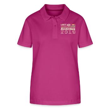 Legendary Since November 2019 - November 2019 - Stanley/Stella Women’s Organic Polo Shirt ELLISER - orchid Flower - Front - Luana (180cm)