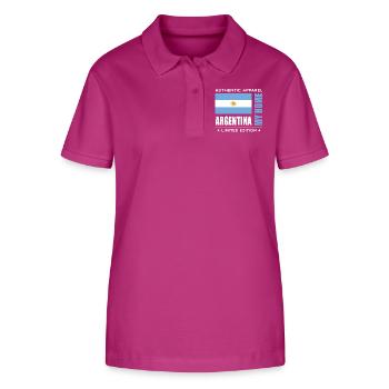 Argentine - Polo bio ELLISER Stanley/Stella Femme - mauve orchidée - Devant - Luana (180cm)