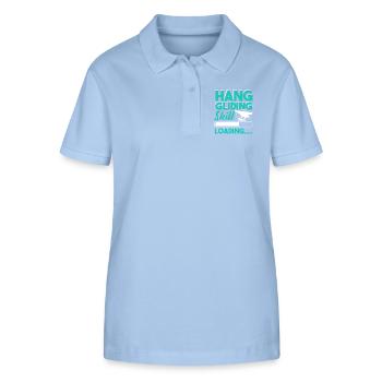 Hang Gliding Hang Gliding Skill Loading - Stanley/Stella Women’s Organic Polo Shirt ELLISER - sky blue - Front - Luana (180cm)
