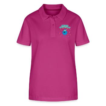 Lustiger Weihnachtsmann - Merry Christmas - Stanley/Stella Frauen Bio-Poloshirt ELLISER - Orchidee - Vorne - Luana (180cm)