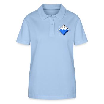 Morbihan - Stanley/Stella Women’s Organic Polo Shirt ELLISER - sky blue - Front - Luana (180cm)