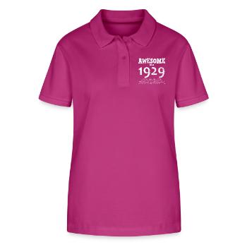 1929 - Legendärer 95. Jahrestag - Stanley/Stella Frauen Bio-Poloshirt ELLISER - Orchidee - Vorne - Luana (180cm)
